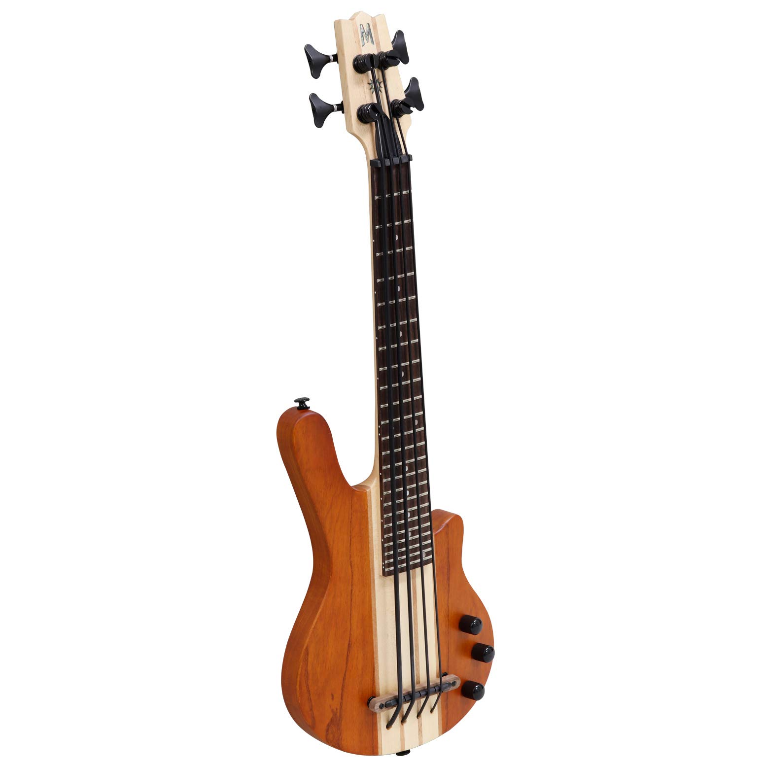 MAHALO ウクレレ ベース チューナー付ピックアップ搭載 MB1ー TBR Amazon.co.jp: MAHALO アコースティック ウクレレ ベース Shadow